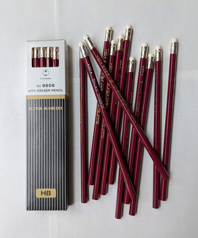 Kita-Boshi Pencils with Eraser