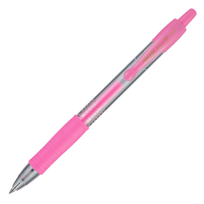 Pilot G2 Pastel Gel Pen - Strawberry Pink | Atlas Stationers.