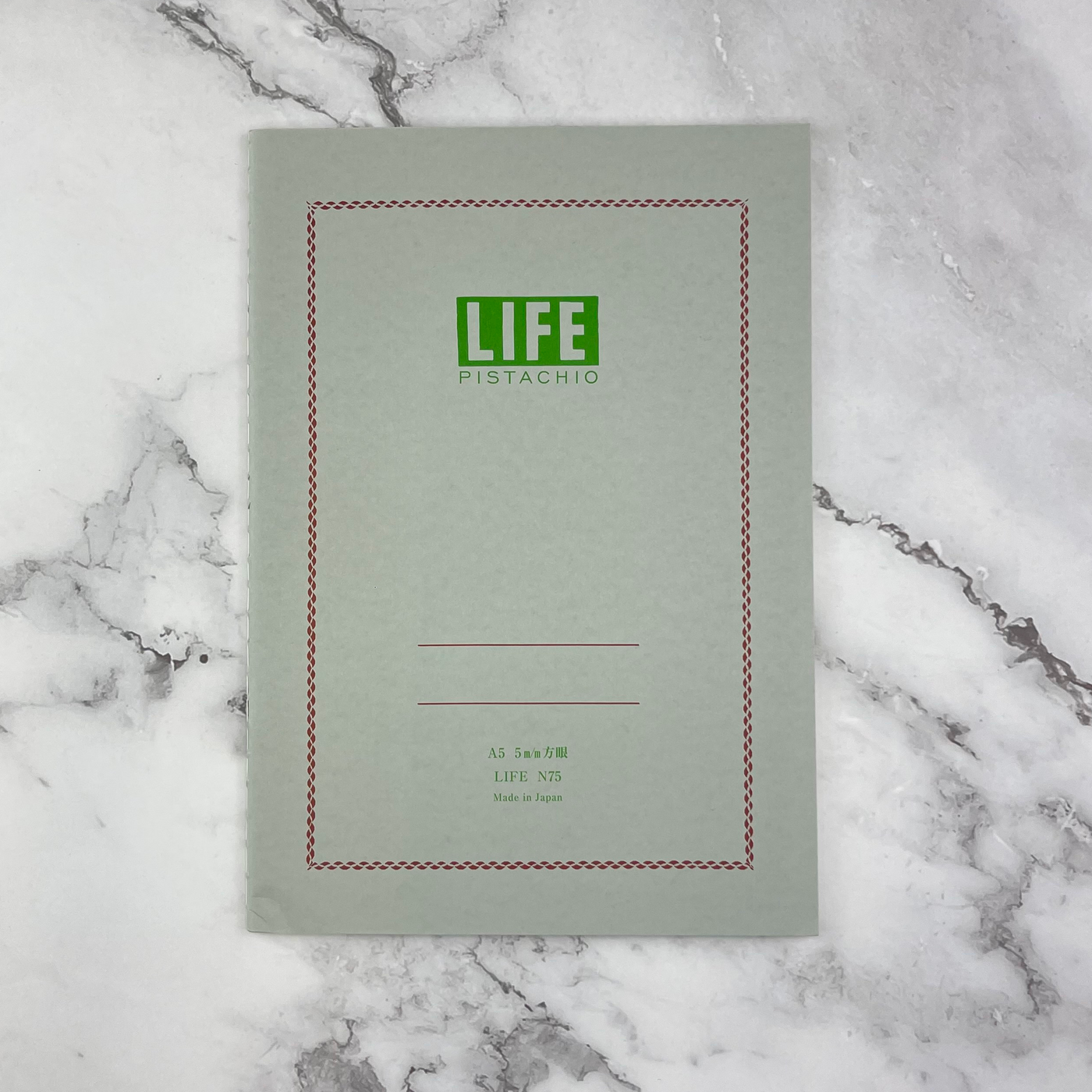 Life Pistachio Notebook - A5 - Grid