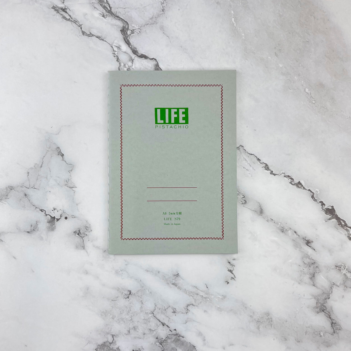 Life Pistachio Notebook - A6 - Grid