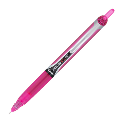 Pilot Precise V5 Retractable Rolling Ball Pen - Pink | Atlas Stationers.