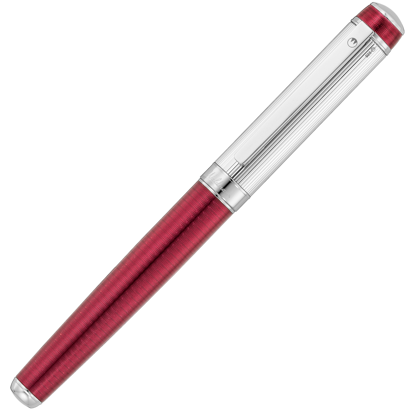 Waldmann Grandeur Fountain Pen - Burgundy | Atlas Stationers.