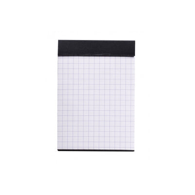 Rhodia Staplebound Notepad - Graph 80 sheets - 3 x 4 - Black cover | Atlas Stationers.