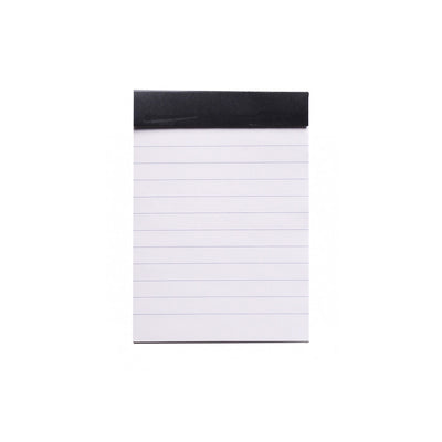 Rhodia Staplebound Notepad - Lined 80 sheets - 3 x 4 - Black cover | Atlas Stationers.