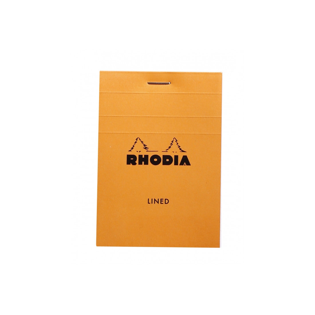 Rhodia Staplebound Notepad - Lined 80 sheets - 3 x 4 - Orange cover | Atlas Stationers.