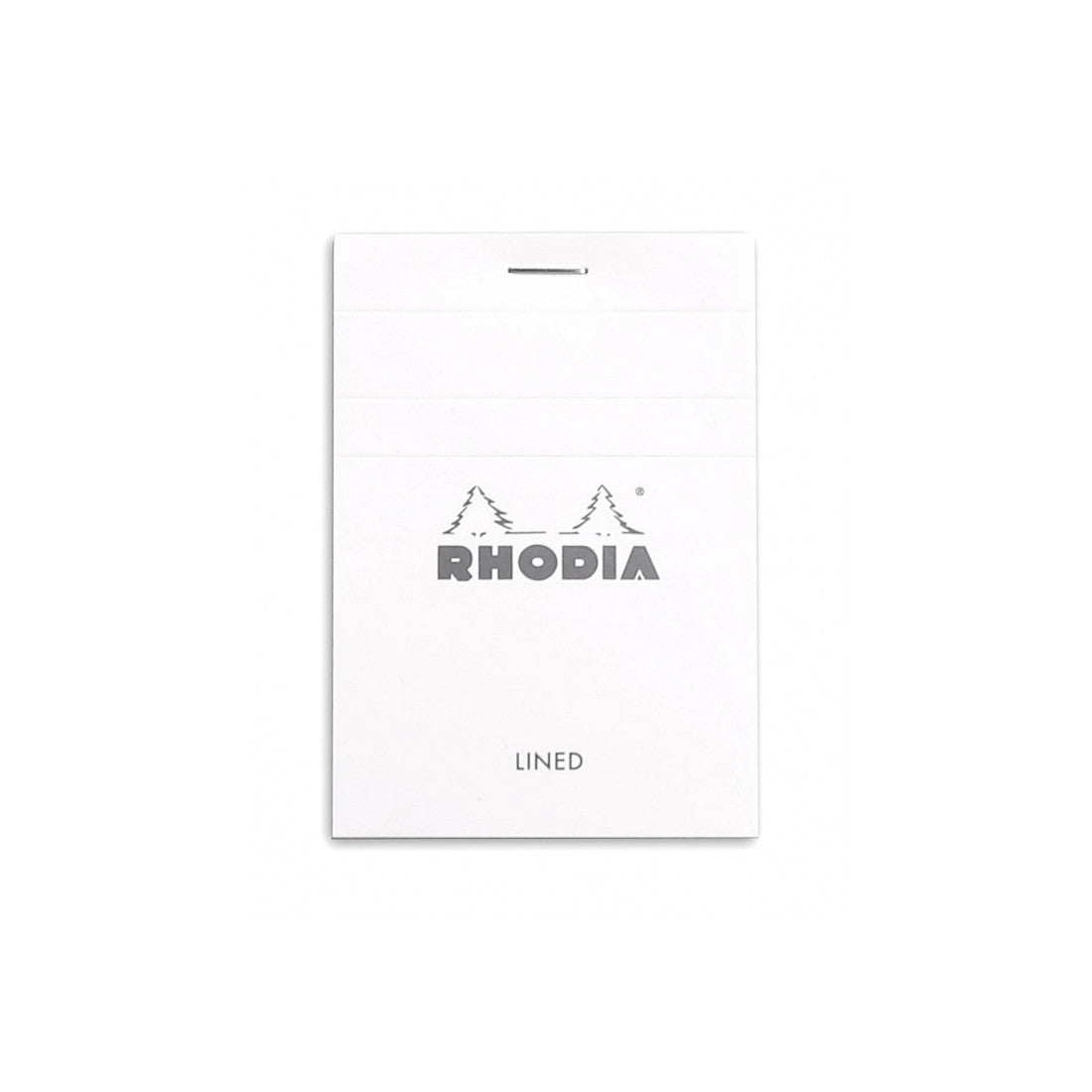 Rhodia Staplebound Notepad - Lined 80 sheets - 3 x 4 - White cover | Atlas Stationers.