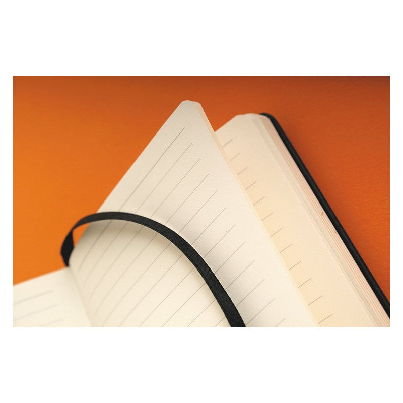 Rhodia Webnotebook Webbies - Lined 96 sheets - 3 1/2 x 5 1/2 - Black cover | Atlas Stationers.