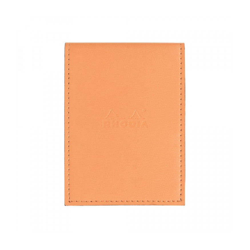 Rhodia Pad Holder with Pad 16200 - 6 x 8 3/4 - Orange cover | Atlas Stationers.