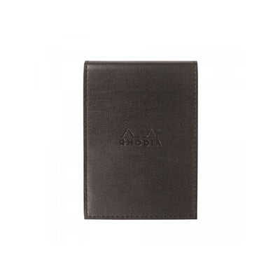 Rhodia Pad Holder with Pad 12200 - 3 3/4 x 5 1/4 - Black cover | Atlas Stationers.