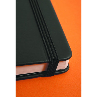 Rhodia Webnotebook Webbies - Dot grid 96 sheets - 5 1/2 x 8 1/4 - Black cover | Atlas Stationers.