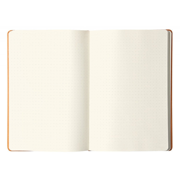 Rhodia Webnotebook Webbies - Dot grid 96 sheets - 5 1/2 x 8 1/4 - Black cover | Atlas Stationers.