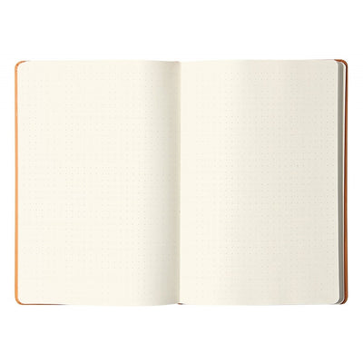 Rhodia Webnotebook Webbies - Dot grid 96 sheets - 5 1/2 x 8 1/4 - Black cover | Atlas Stationers.