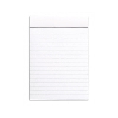 Rhodia Staplebound Notepad - Lined 80 sheets - 4 x 6 - White cover | Atlas Stationers.