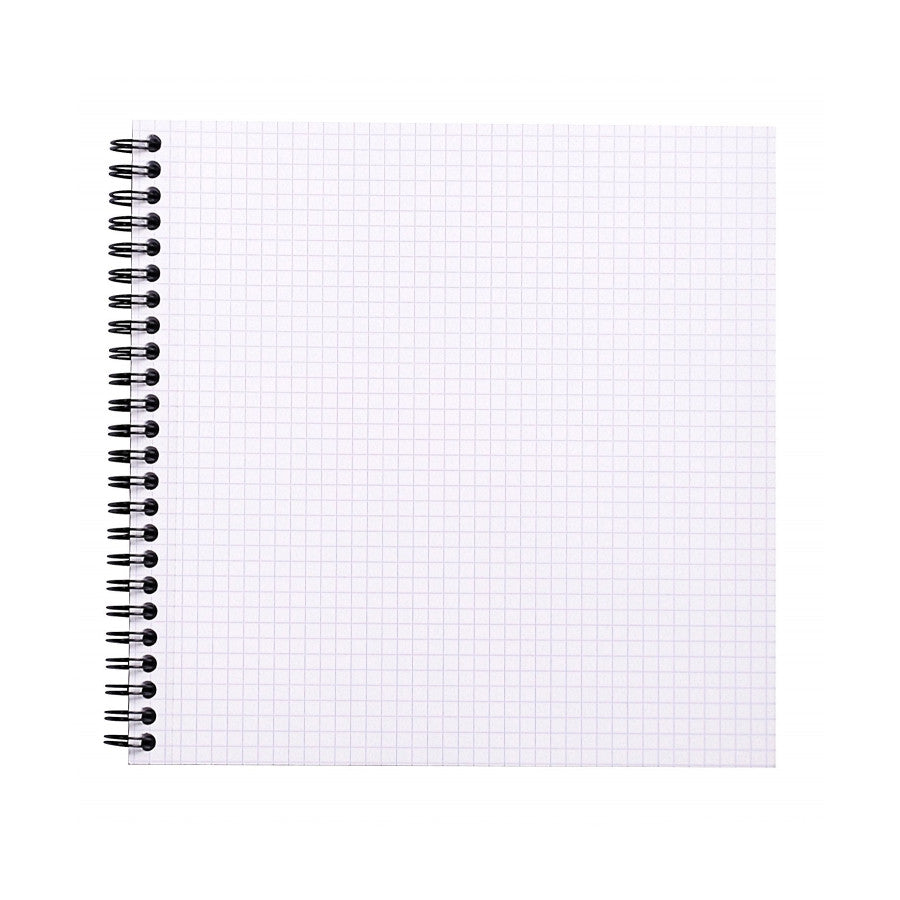 Rhodia Reverse Book - Graph 80 sheets - 8 1/4 x 8 1/4 - Black cover | Atlas Stationers.