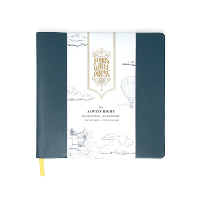 Ferris Wheel Press Always Right Notebook - Racing Green | Atlas Stationers.