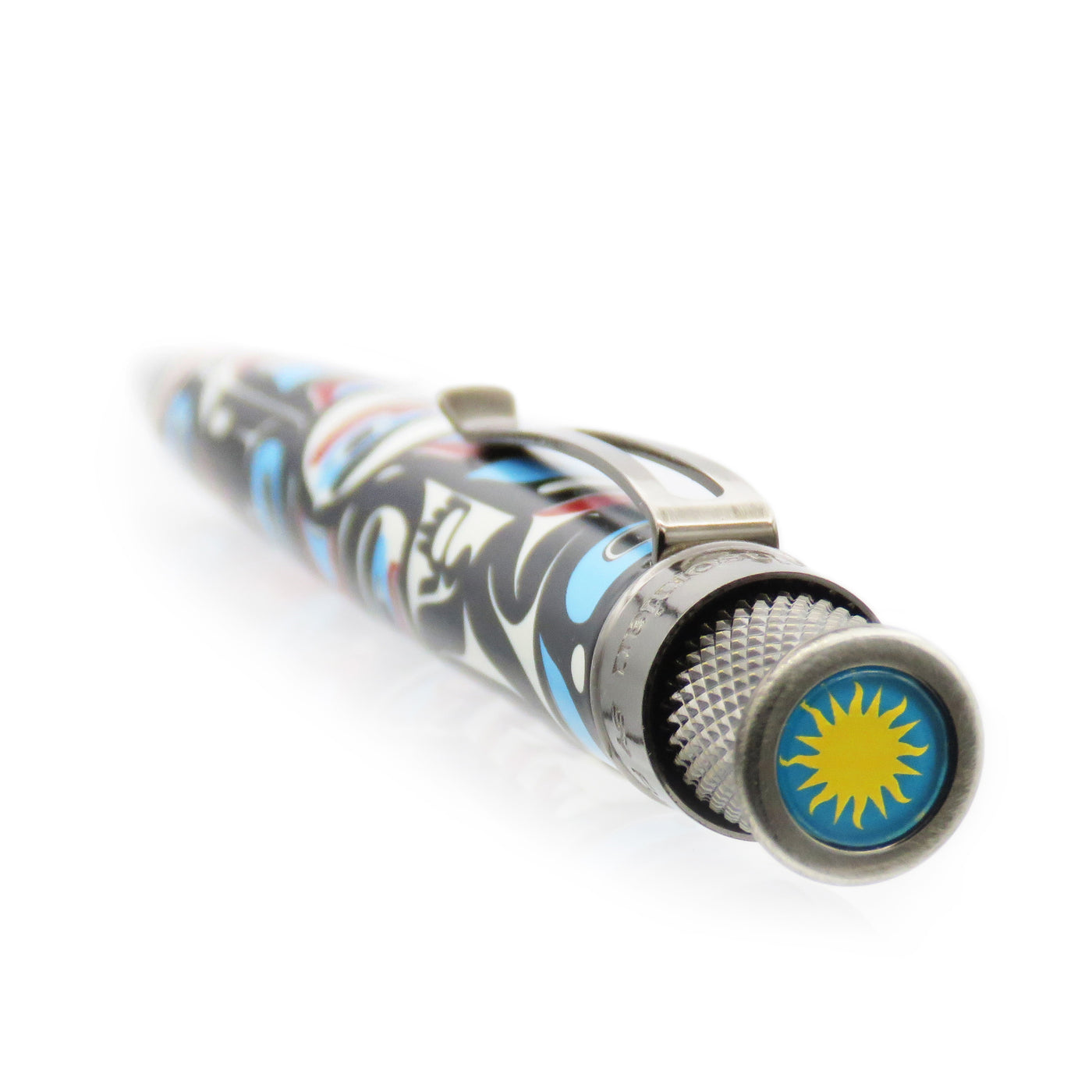 Retro 51 Tornado Smithsonian NMAI Rollerball Pen - Raven Steals the Sun | Atlas Stationers.