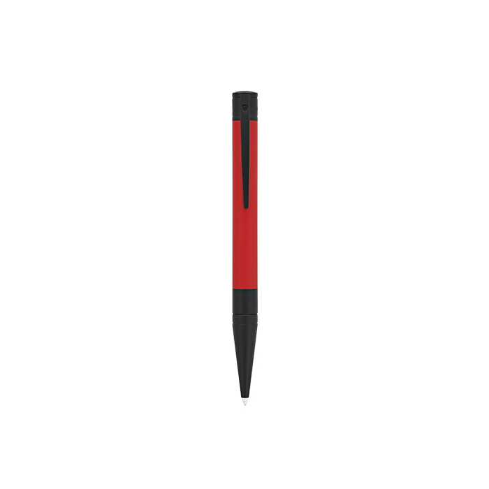 S.T. Dupont D-Initial Ballpoint Pen - Matte Red | Atlas Stationers.