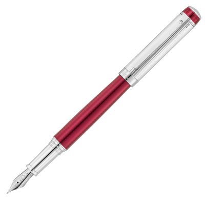 Waldmann Grandeur Fountain Pen - Burgundy | Atlas Stationers.