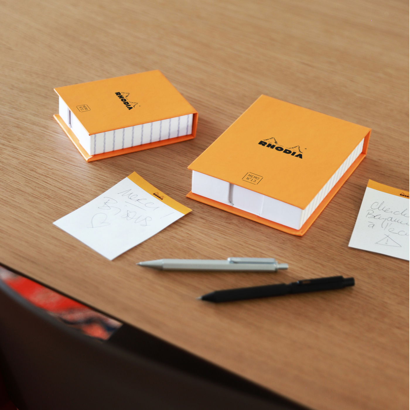 Rhodia Memo Pads - N11 Dot Grid with Refillable Box