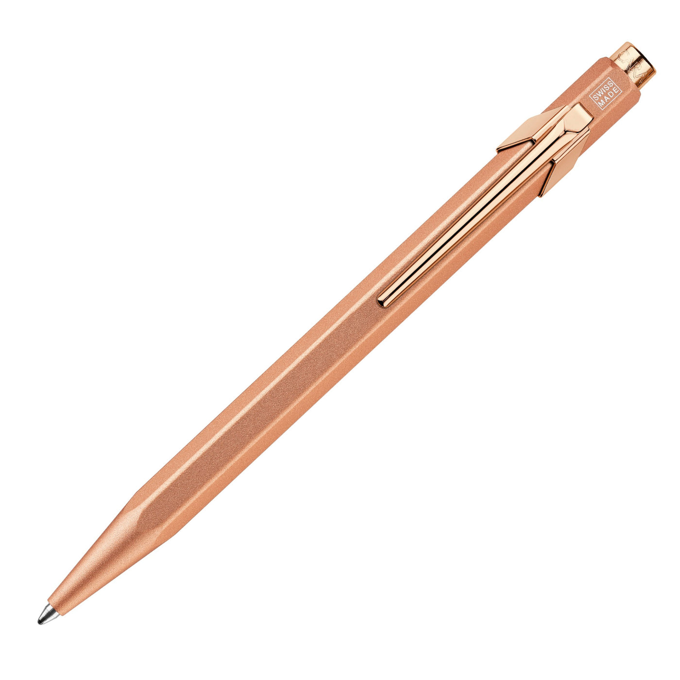 Caran d'Ache 849 Ballpoint Pen - Brut Rose | Atlas Stationers.