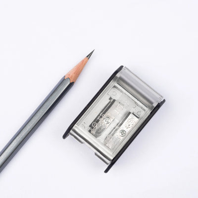 Blackwing Long Point Pencil 2 Hole Sharpener - Black | Atlas Stationers.