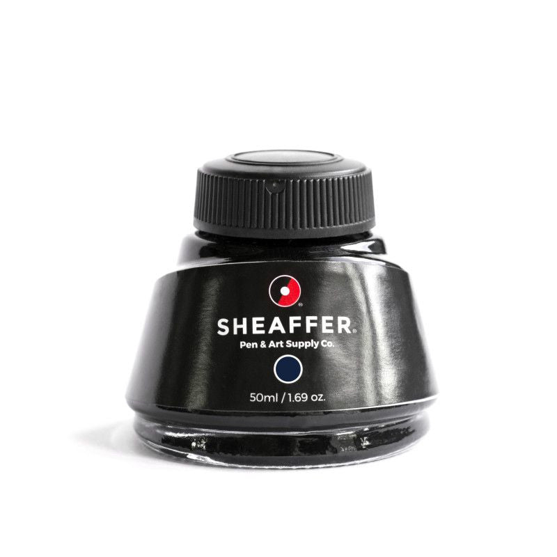 Sheaffer Blue/Black - 50ml Bottled Ink | Atlas Stationers.