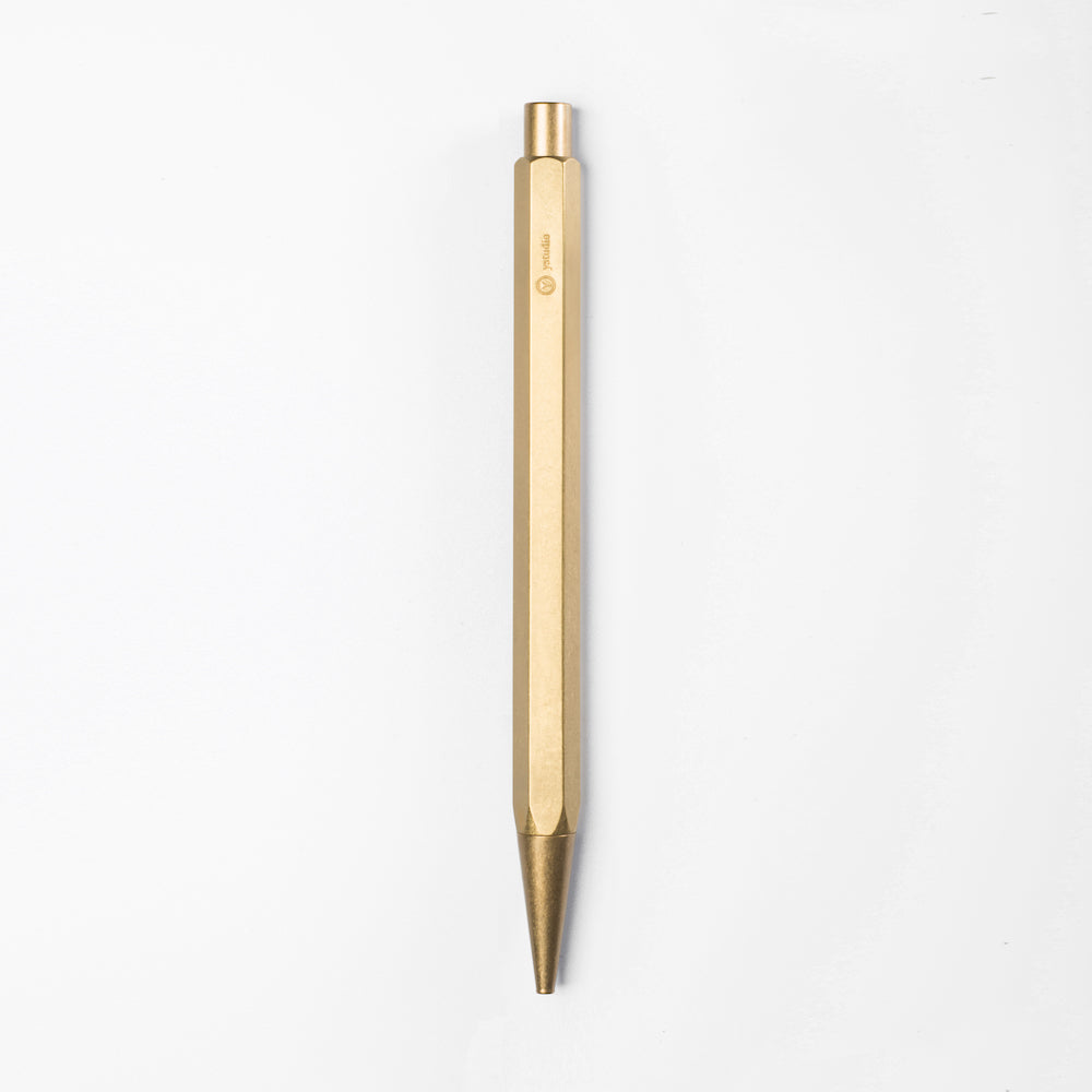 ystudio Classic Sketching Pencil - Brass | Atlas Stationers.