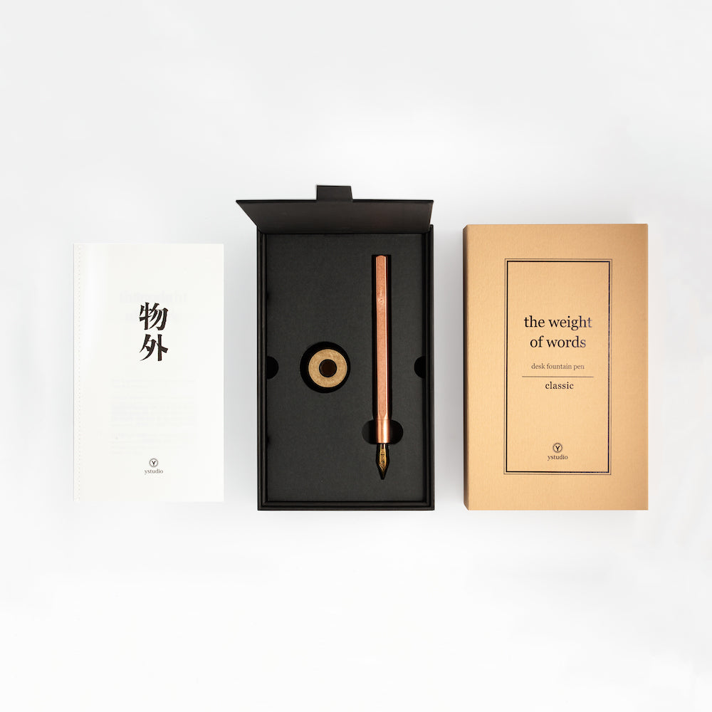 ystudio Desk Fountain Pen - Classic | Atlas Stationers.