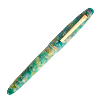 Esterbrook Estie Fountain Pen - Sea Glass w/ Gold Trim | Atlas Stationers.