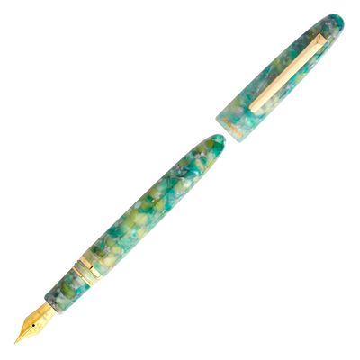 Esterbrook Estie Fountain Pen - Sea Glass w/ Gold Trim | Atlas Stationers.