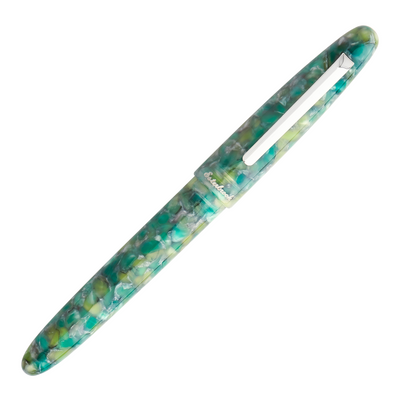 Esterbrook Estie Fountain Pen - Sea Glass w/ Silver Trim | Atlas Stationers.