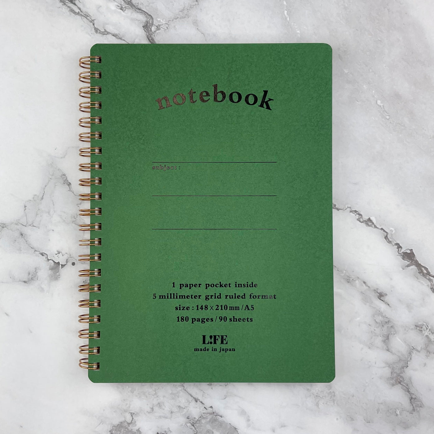 Life Pocket Notebook - A5 - Grid