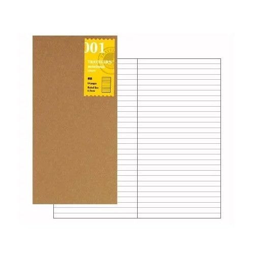 Traveler's Lined Notebook Refill - Regular Size | Atlas Stationers.