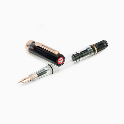 TWSBI Eco Fountain Pen - Smoke w/ Rose Gold | Atlas Stationers.