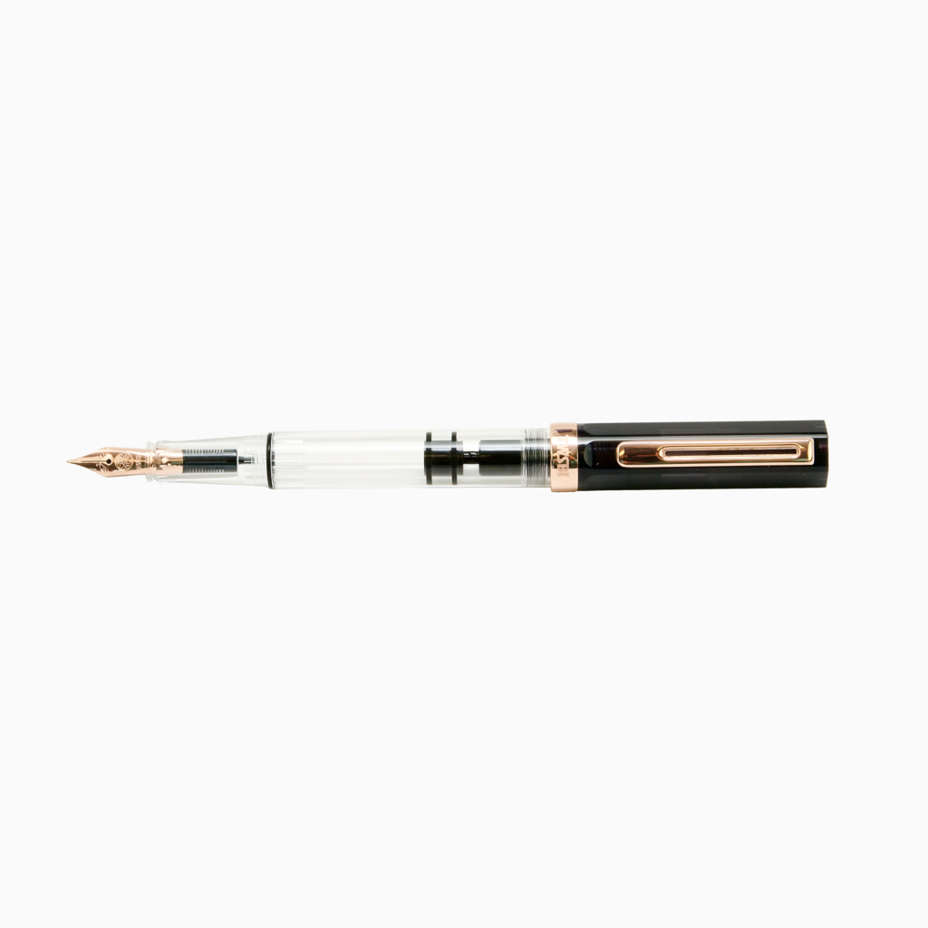 TWSBI Eco Fountain Pen - Smoke w/ Rose Gold | Atlas Stationers.