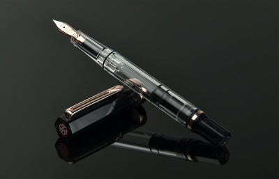 TWSBI Eco Fountain Pen - Smoke w/ Rose Gold | Atlas Stationers.