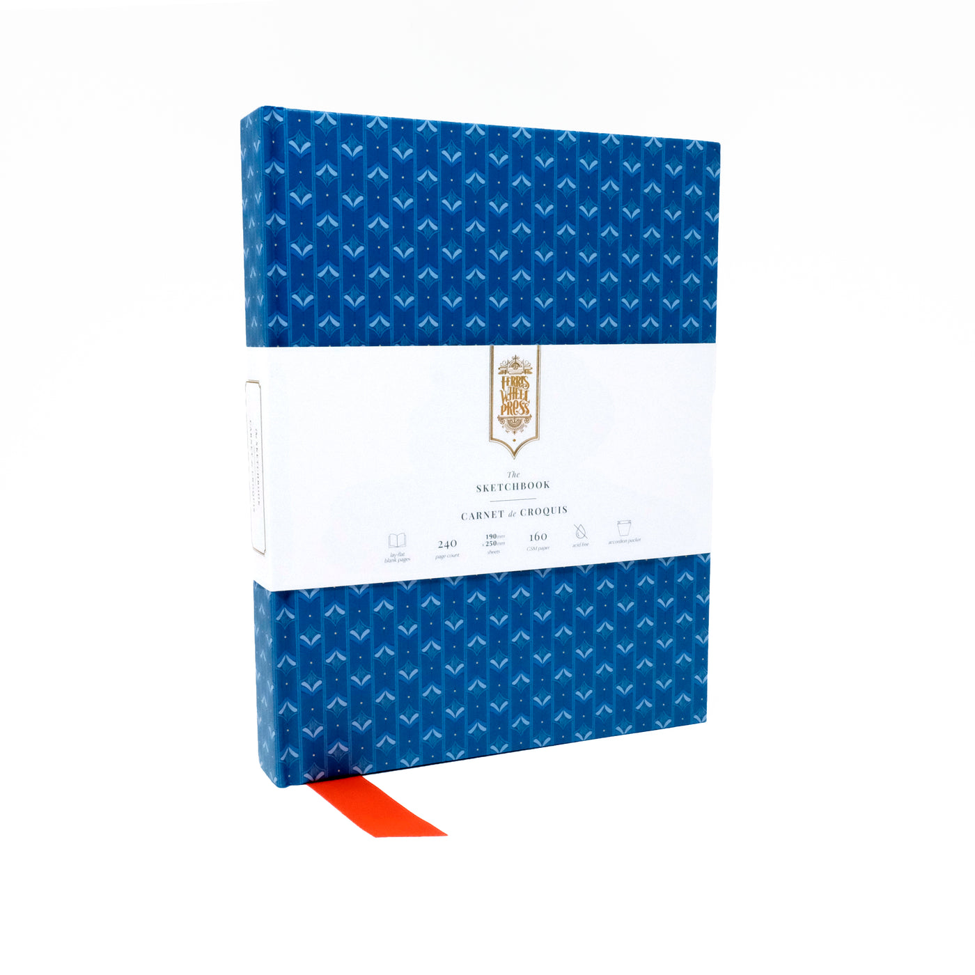 Ferris Wheel Press Sketchbook - Timeless Blue | Atlas Stationers.