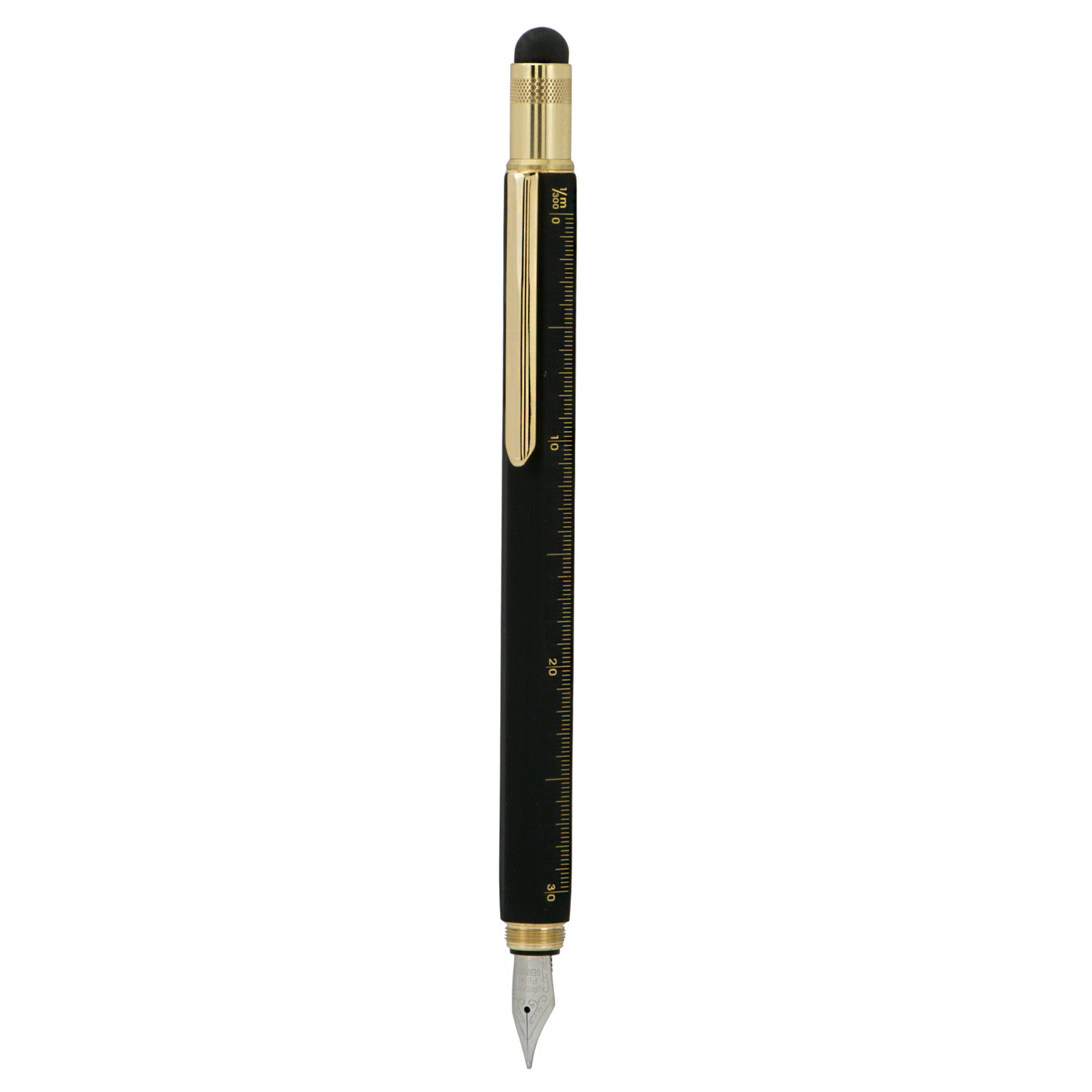 Monteverde Tool Fountain Pen - Superblack | Atlas Stationers.