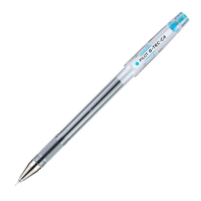 Pilot G-Tec C Gel Pen - Turquoise | Atlas Stationers.