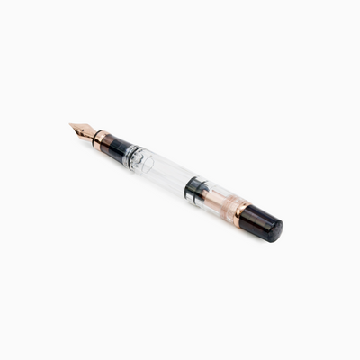 TWSBI Diamond 580 Fountain Pen - Smoke w/ Rose Gold Trim | Atlas Stationers.