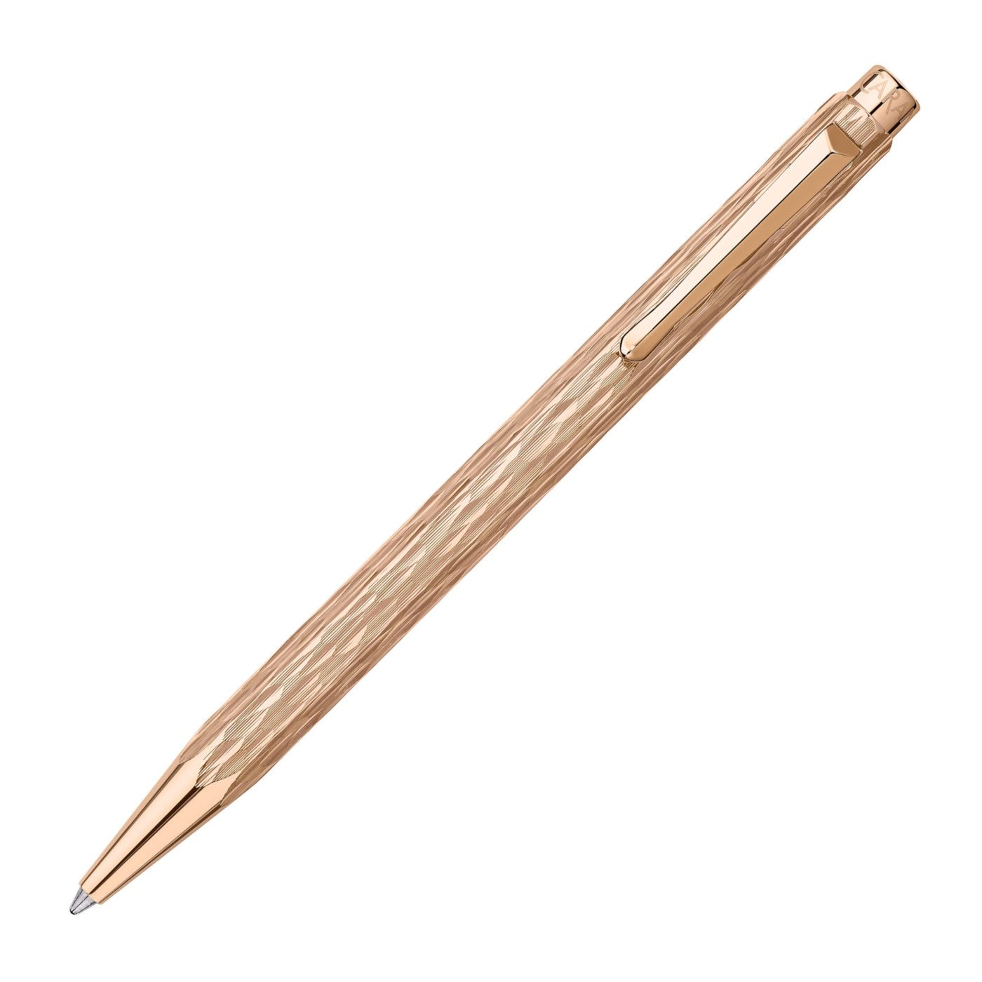 Caran d'Ache 849 Ecridor Venetian Ballpoint Pen - Chevron Rose (Gift Set)