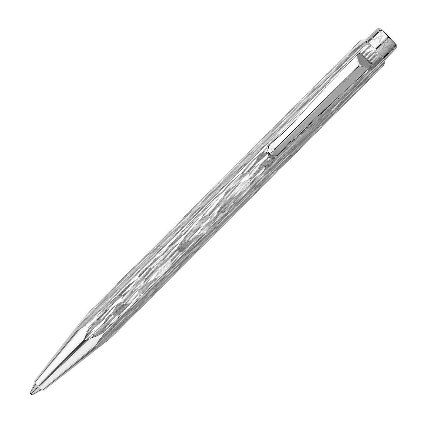 Caran d'Ache 849 Ecridor Venetian Ballpoint Pen - Palladium (Gift Set)