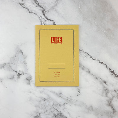 Life Vermillion Notebook - A6 - Grid