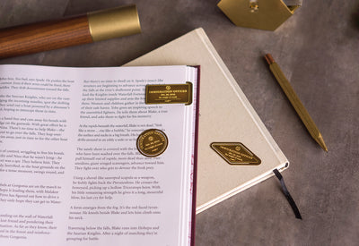 ystudio Classic Bookmark Set - Brass | Atlas Stationers.