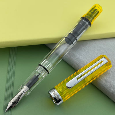 TWSBI Eco Fountain Pen - Transparent Yellow | Atlas Stationers.