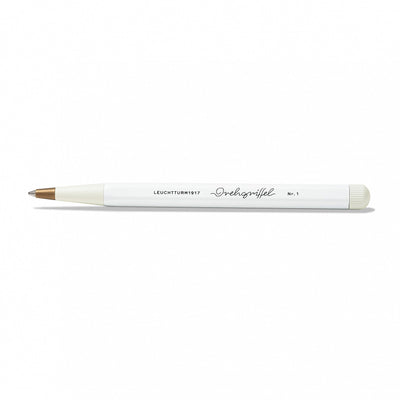 Leuchtturm Drehgriffel Ballpoint Pen - White | Atlas Stationers.