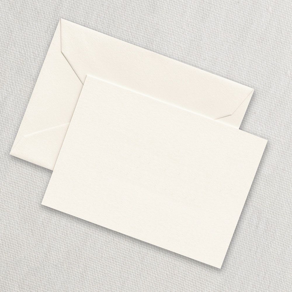 Ecru Enclosure Card & Envelope | Atlas Stationers.