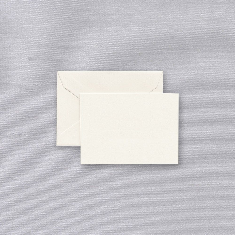 Ecru Enclosure Card & Envelope | Atlas Stationers.