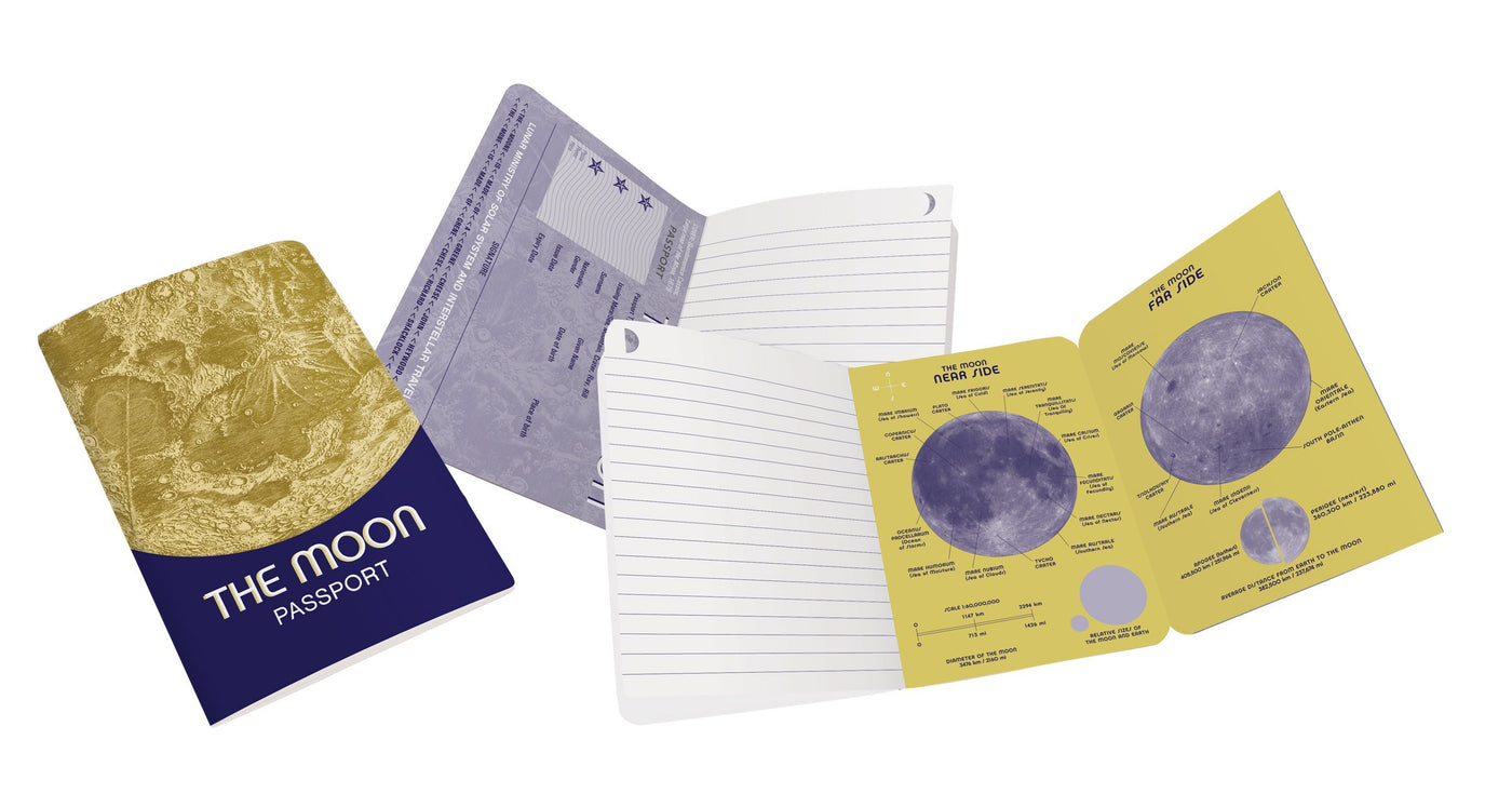 The Moon Passport Notebook | Atlas Stationers.