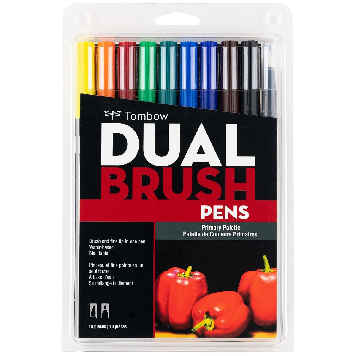 Tombow Dual Brush Marker - Primary Palette | Atlas Stationers.